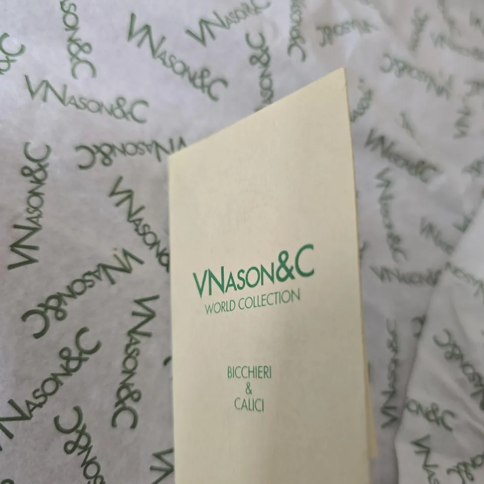 VNASON & C BOTTLE DECANTER WITH STOPPER – WORLD COLLECTION