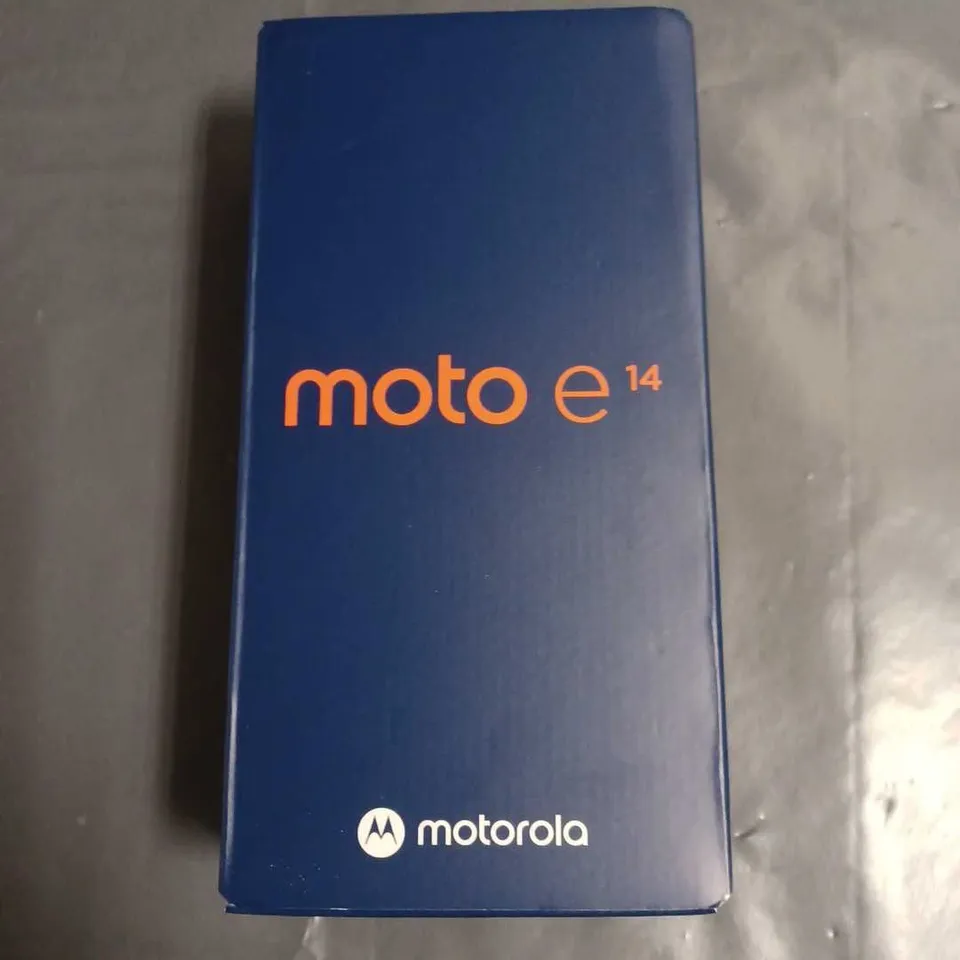 BOXED MOTOROLA MOTO E14 2+64GB IN GRAPHITE GREY - XT2421-13