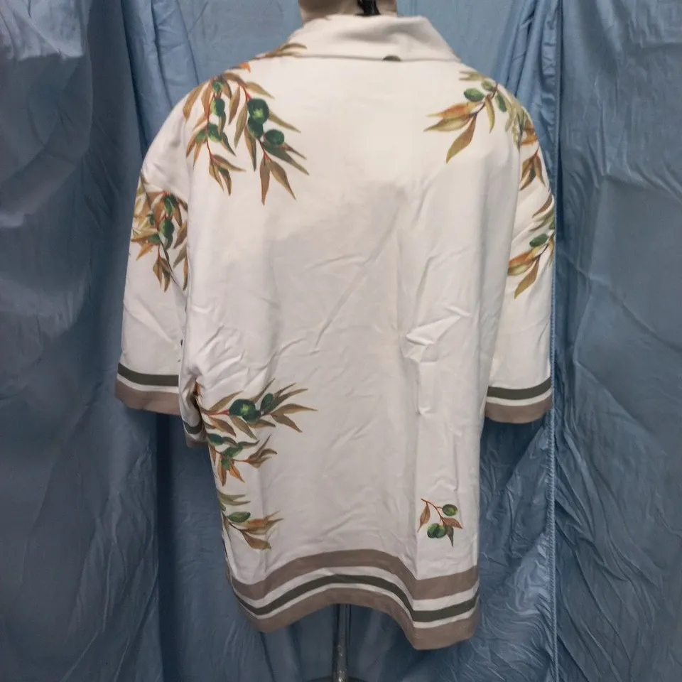 RIVER ISLAND STUDIO SHORT SLEEVE SHIRT - UK L