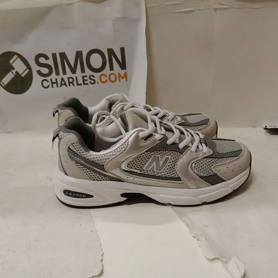 BOX TO CONTAIN APPROXIMATELY 5 PAIRS OF TRAINERS SIZES VARY