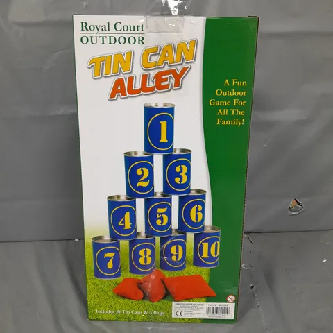 BOX OF APPROXIMATELY 12 TIN CAN ALLEY GARDEN GAME