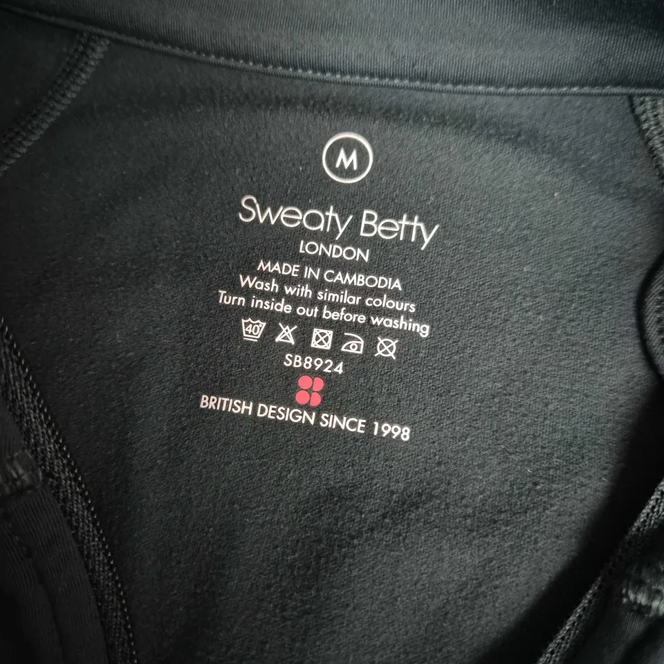 SWEATY BETTY ZIP-UP JACKET – WOMEN'S, SIZE M