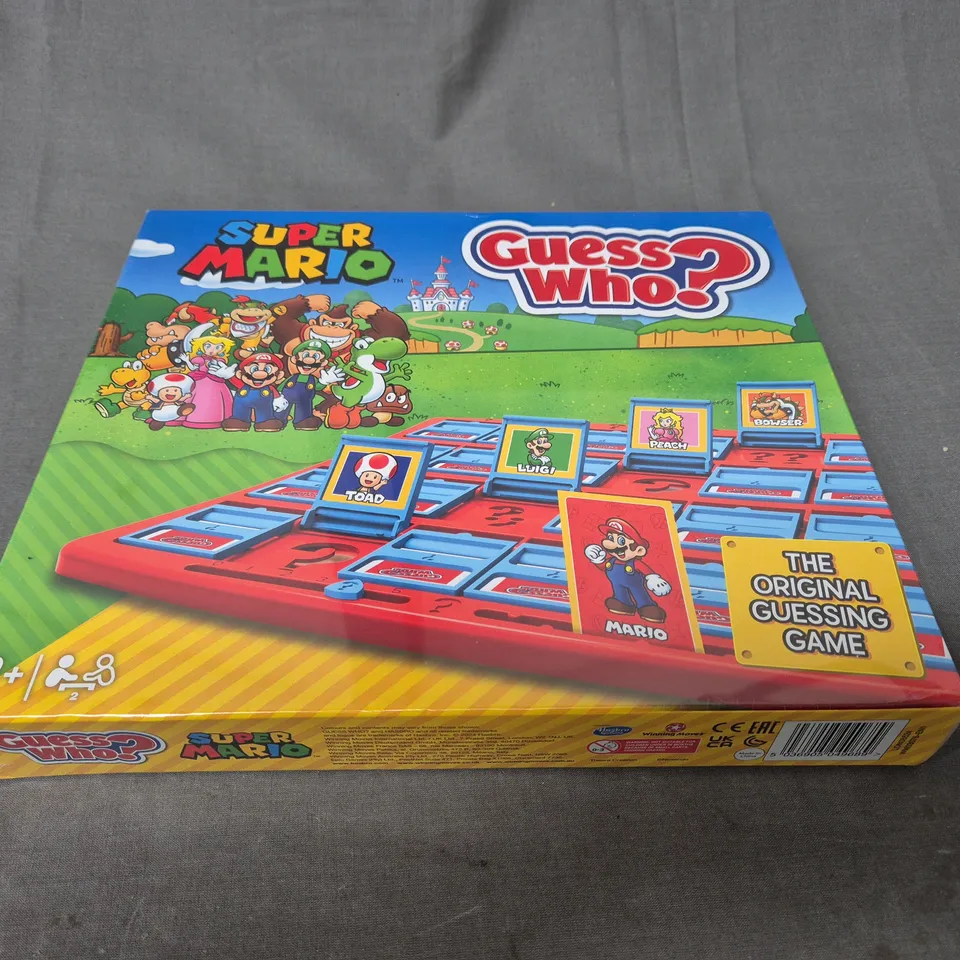 BOXED AND SEALED SUPER MARIO GUESS WHO?