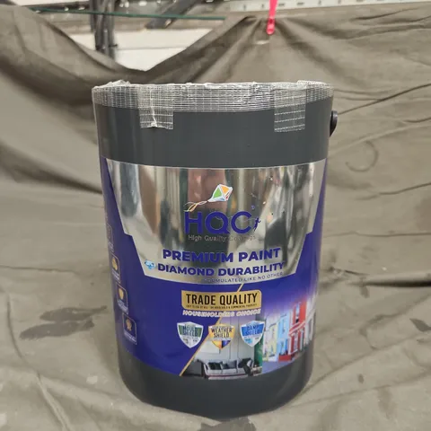 HQC MASONRY PAINT 5L BRILLIANT WHITE - COLLECTION ONLY