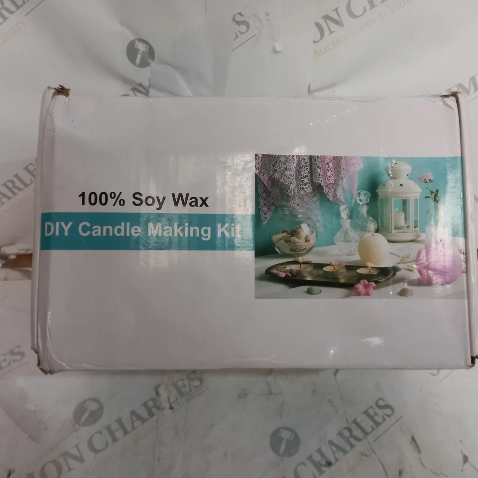 BOXED UNBRANDED 100% SOY WAX DIY CANDLE MAKING SET 
