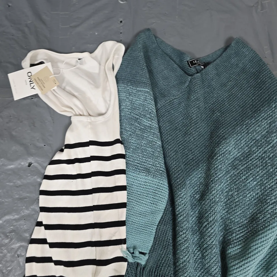APPROXIMATELY 10 ASSORTED WOMENS CLOTHING PRODUCTS IN VARIOUS BRANDS & SIZES 