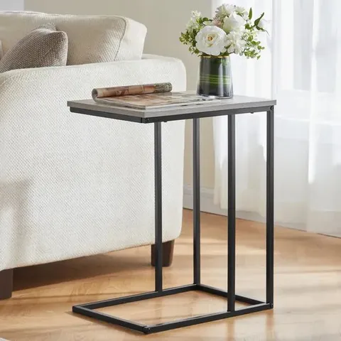BOXED BROOKLYN SIDE TABLE - GREY (1 BOX)