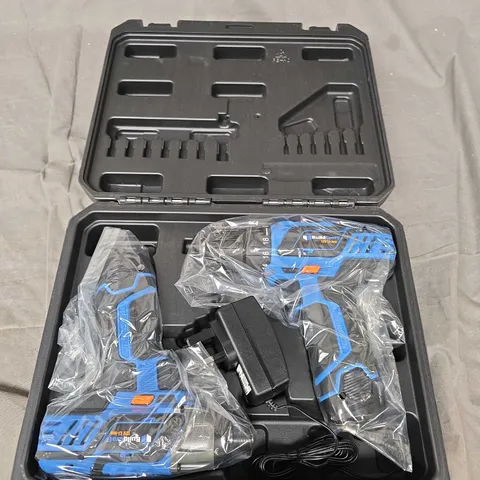 BUILD CRAFT 12V CORDLESS DRILL TWIN PACK 