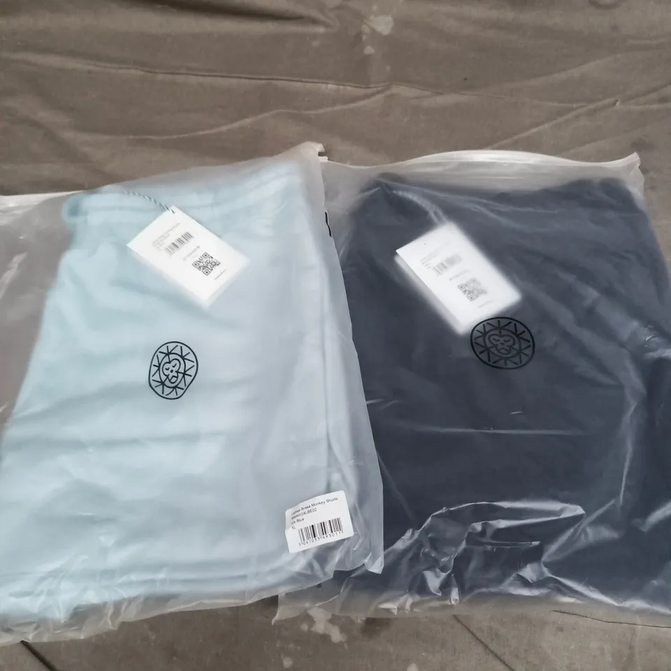 APPROXIMATELY 20 ASSORTED BRASS MONKEY CLOTHING PRODUCTS IN VARIOUS SIZES TO INCLUDE JOGGERS & SHORTS