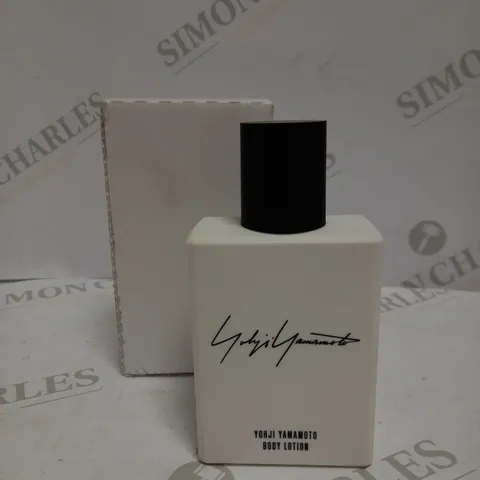 BOXED YONJI YAMAMOTO BODY LOTION TESTER 