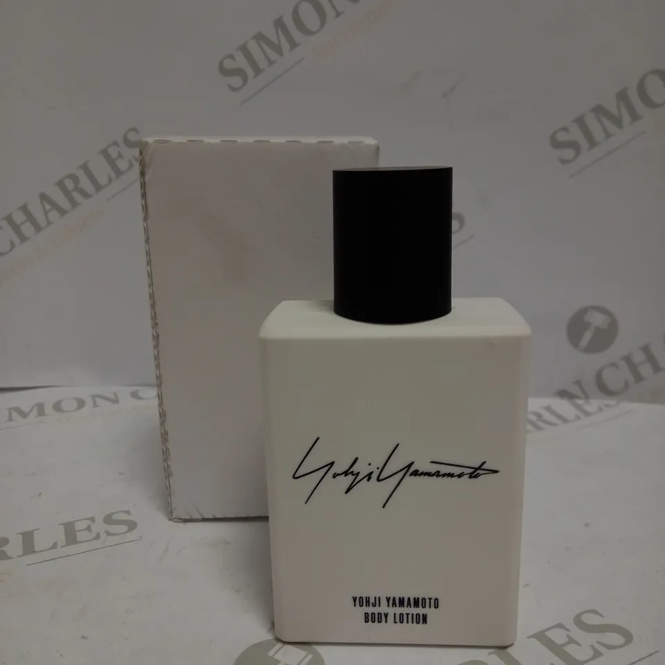 BOXED YONJI YAMAMOTO BODY LOTION TESTER 