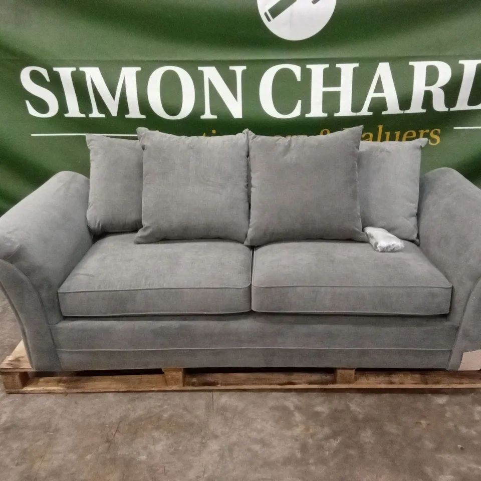 DURY FABRIC 3 SEATER SCATTER BACK SOFA RRP £499