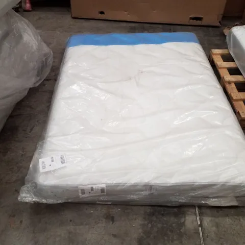 QUALITY BAGGED DOUBLE 135cm AIRSPRUNG LUXURY QUILTED MEDIUM MATTRESS