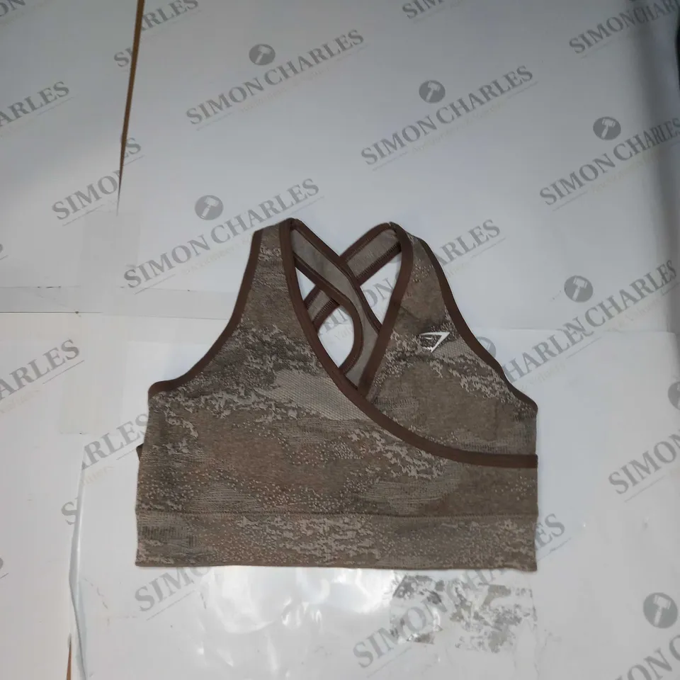 GYMSHARK SPORTS BRA - SIZE SMALL