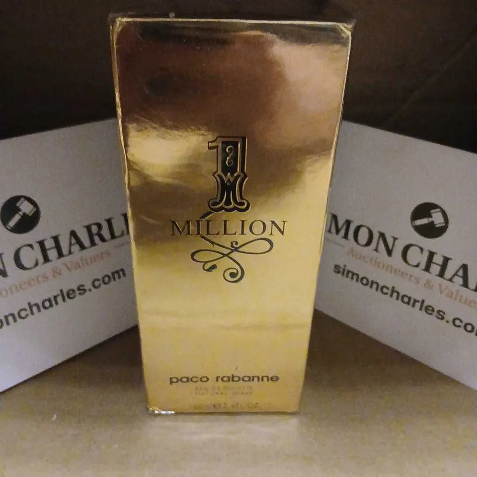 BOXED PACO RABANNE 1 MILLION EAU DE TOILETTE SPRAY 100ML