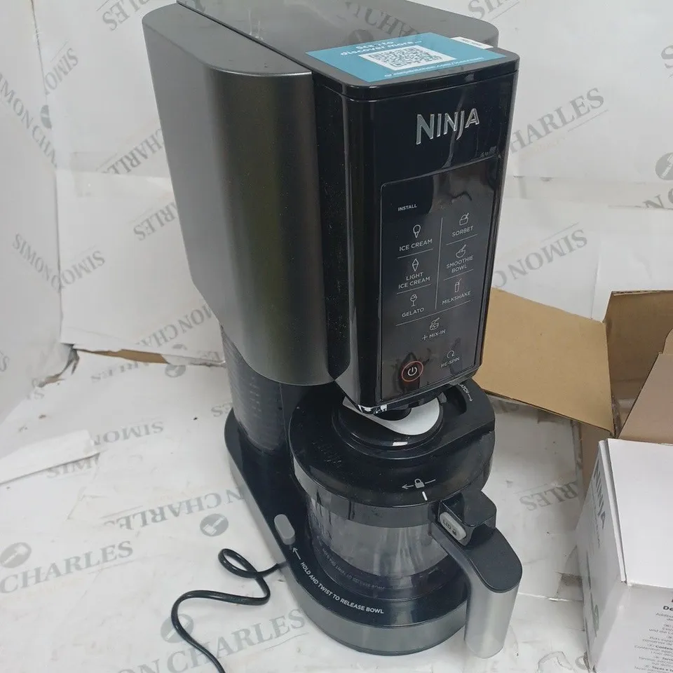 BOXED NINJA CREAMI ICE CREAM & DESSERT MAKER RRP £199