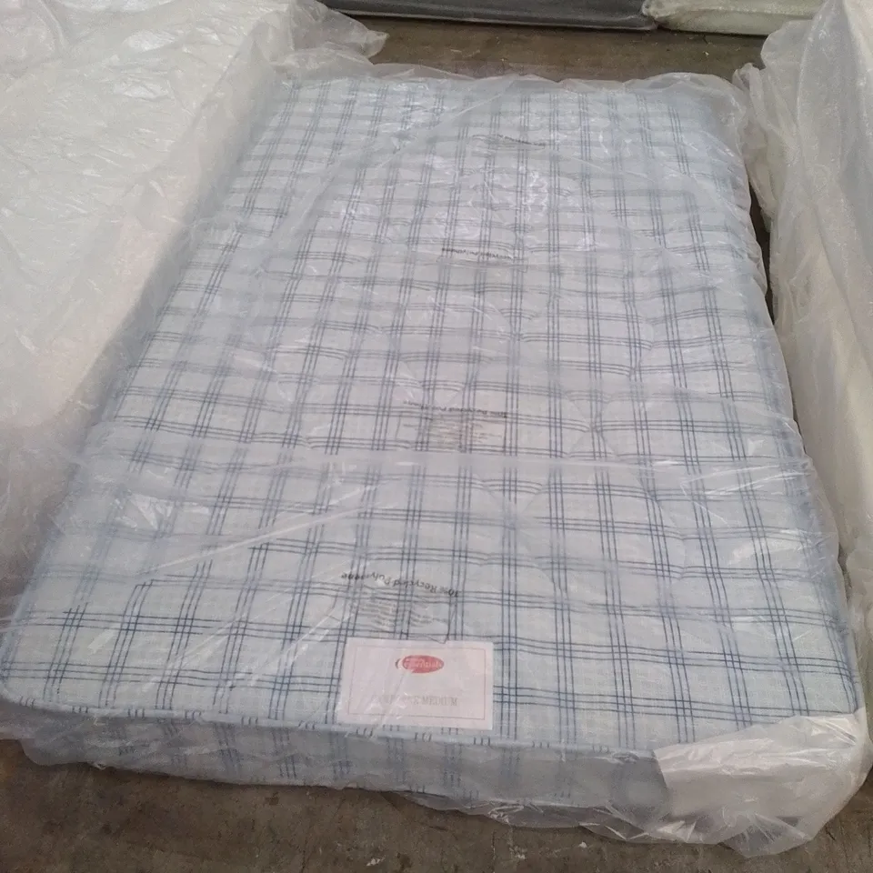 BAGGED AIRSPRUNG ESSENTIALS 4FT MATTRESS 