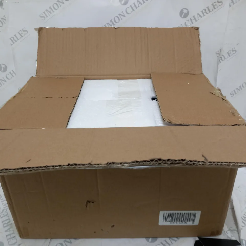 BOXED KELLY HOPPEN SET OF 2 INDOOR OUTDOOR PRELIT GLASS DECOR, REFLECTIVE ORBS