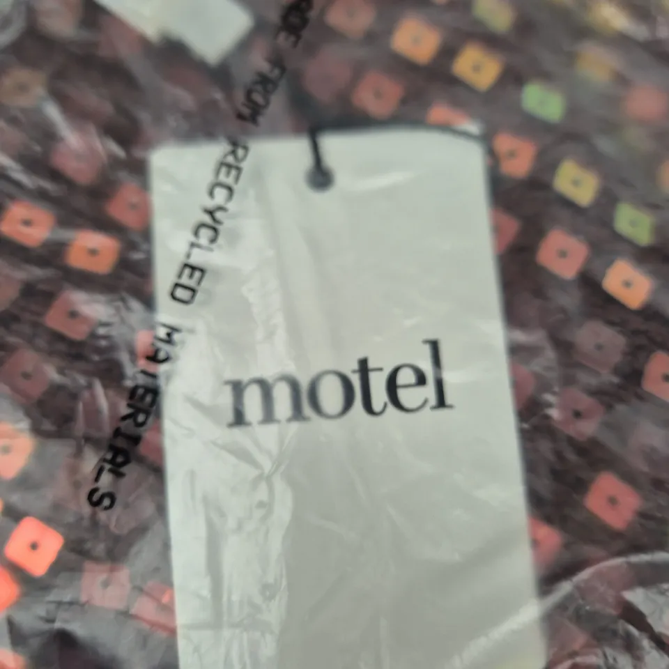 Motel Codamo Mini Dress – Knit Dark Brown, XS (UK 6)