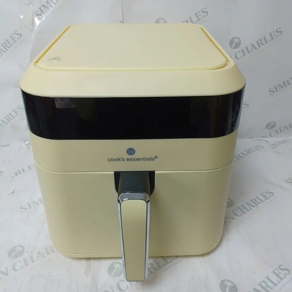 OUTLET COOK'S ESSENTIALS 5.8L AIR FRYER CREAM