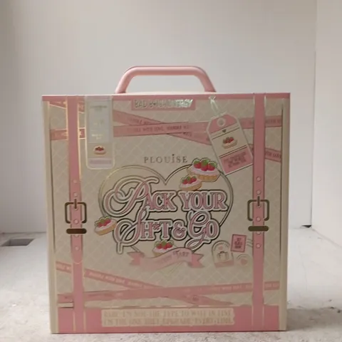 P LOUISE PINK MAKEUP SET WITH STORAGE CASE – ASSORTED COSMETICS 
