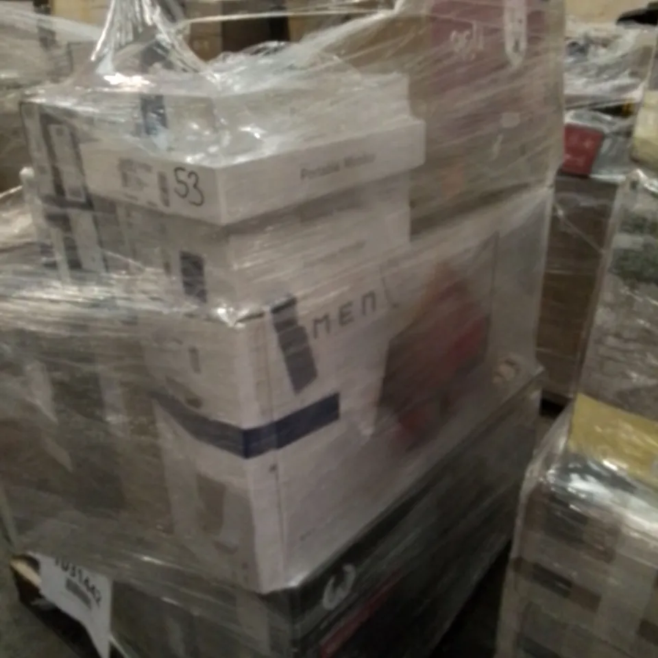 PALLET OF APPROXIMATELY 32 UNPROCESSED RAW RETURN MONITORS TO INCLUDE;