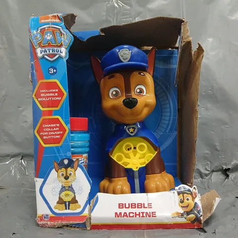 PAW PATROL BUBBLE MACHINE