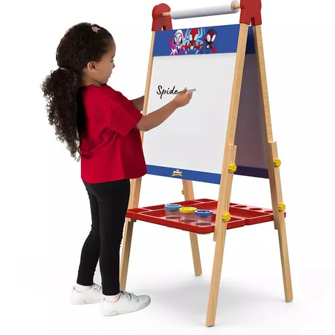 SPIDERMAN SPIDEY 2-IN-1 FLOOR STANDING ART EASEL