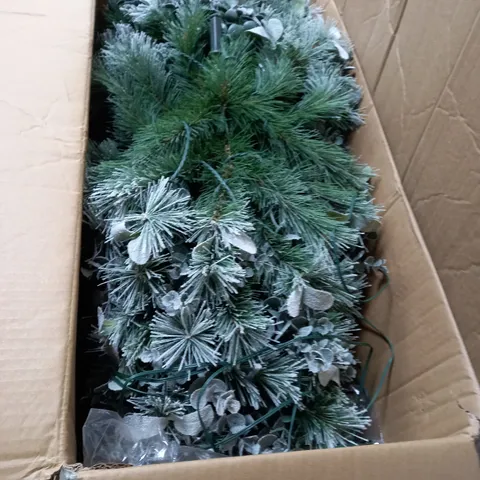 BOXED K BY KELLY HOPPEN COTSWOLDS PRE-LIT 120CM CHRISTMAS TREE