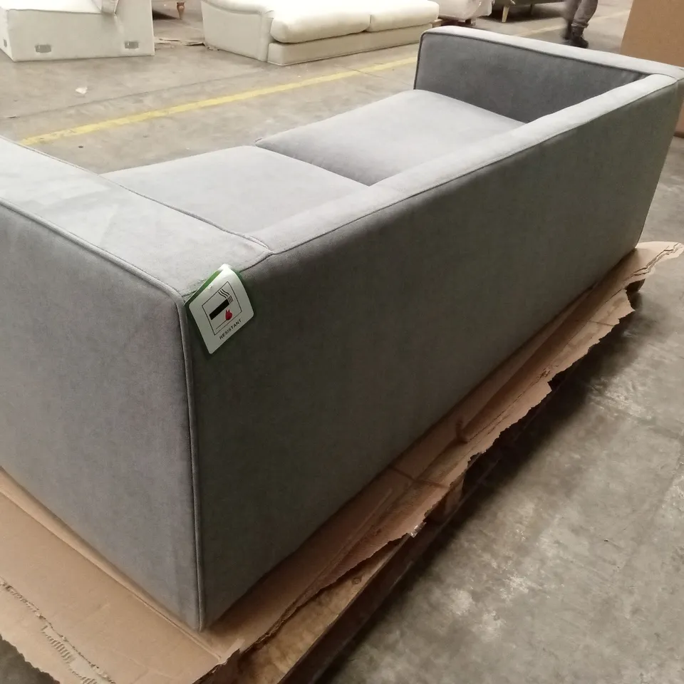 DUSK SOHO SOFA BED - GREY // BACK CUSHIONS MISSING (1 BOX) RRP £799