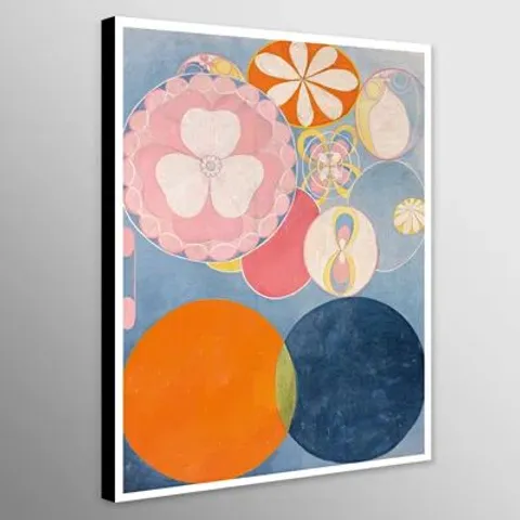 THE TEN LARGEST NO.2 BY HILMA AF KLINT - WRAPPED CANVAS PRINT
