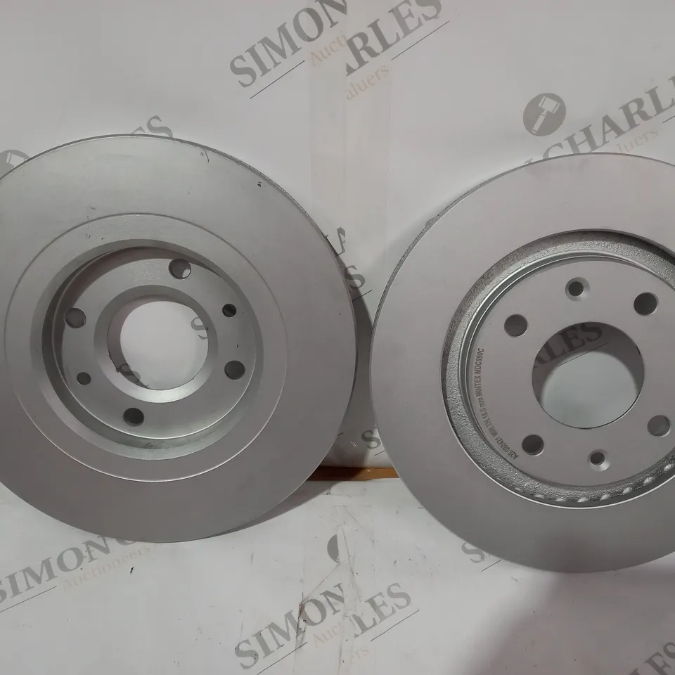 MINTEX PAIR OF VENTED DISC BRAKES FOR CITROEN BERLINGO, XANTIA, NSSAN SUNNY AND PEUGEOT 206 - MDC990C