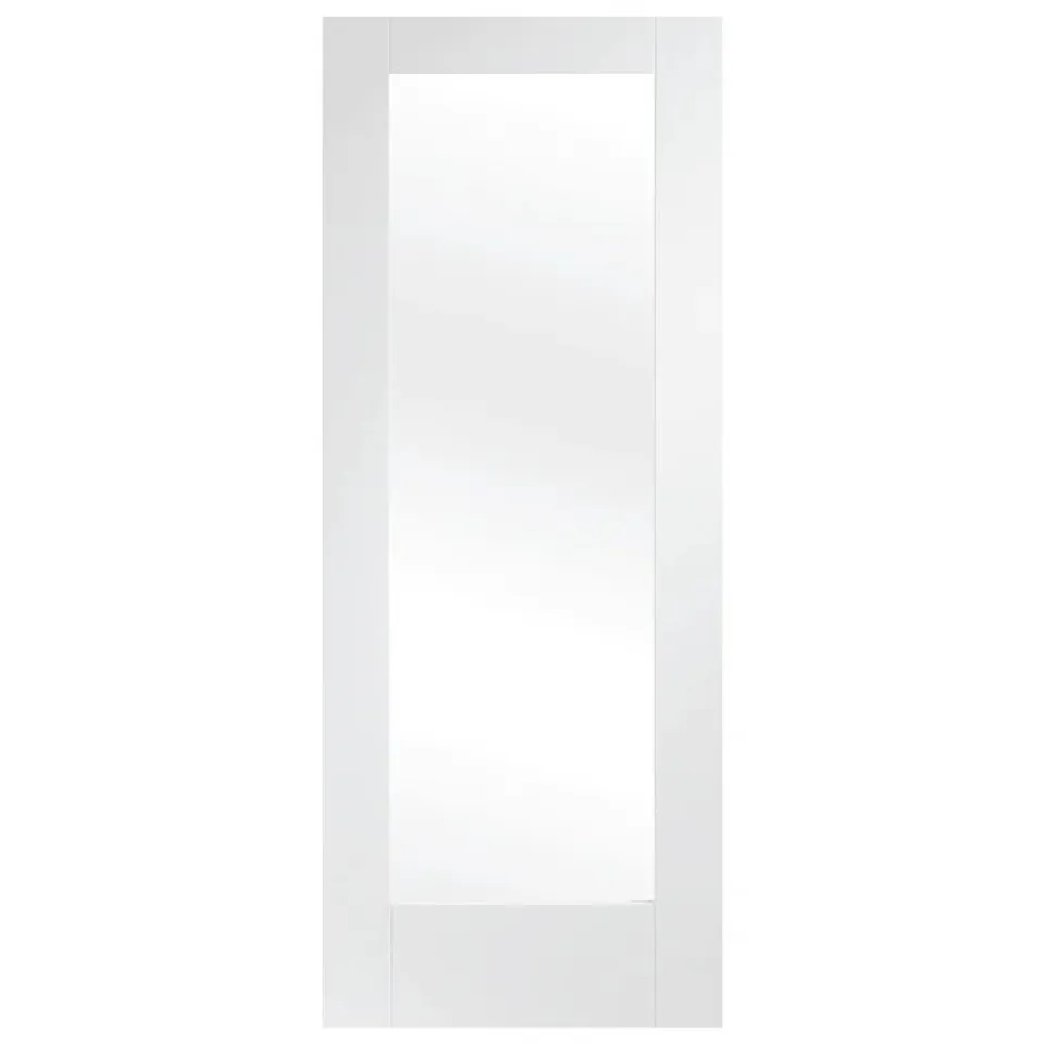 BOXED INTERNAL GLAZED WHITE PRIMED PATTERN 10 DOOR 