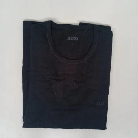 BOSS CREW NECK SHORT SLEEVE T-SHIRT IN BLACK SIZE XL