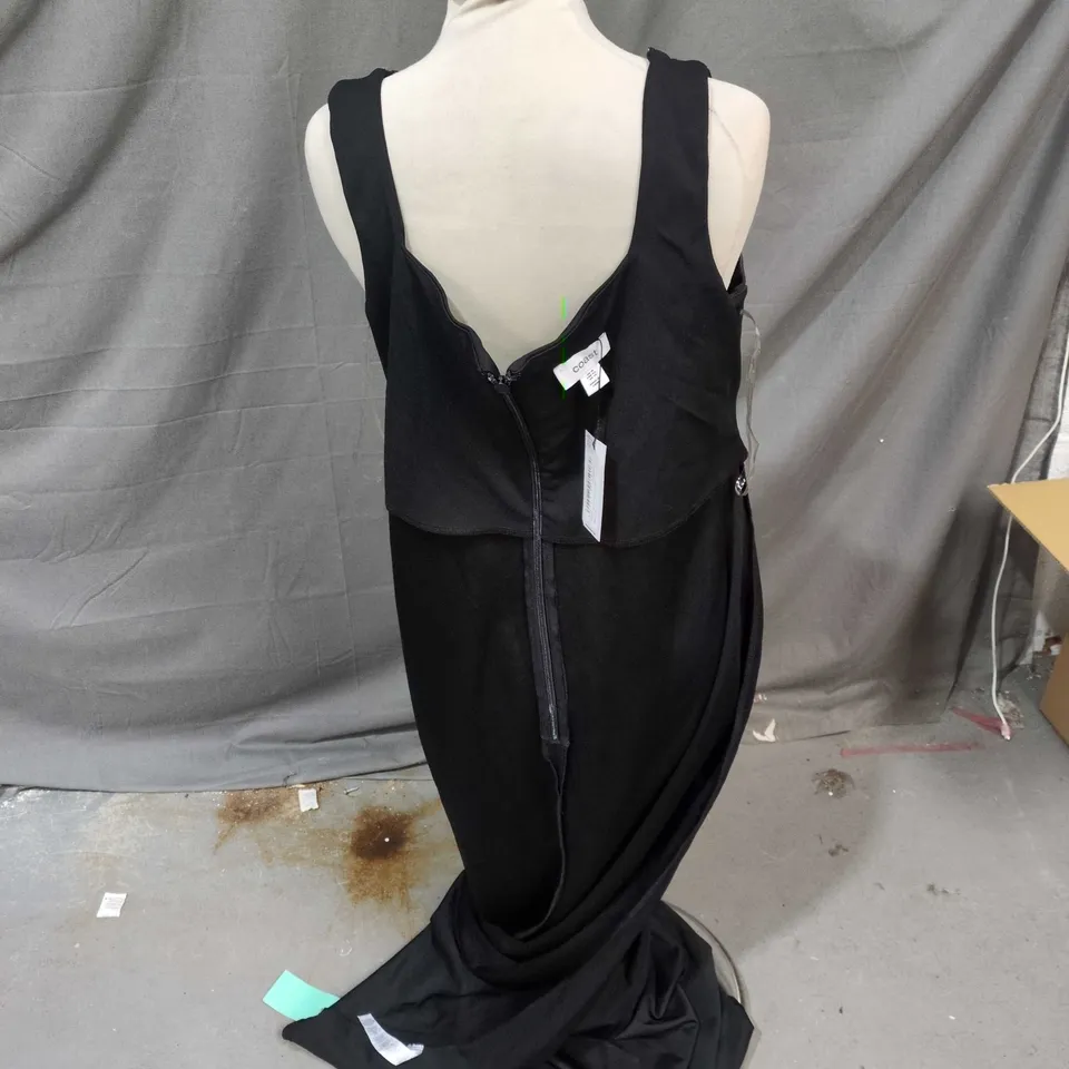 COAST BLACK EVENING DRESS, UK 12
