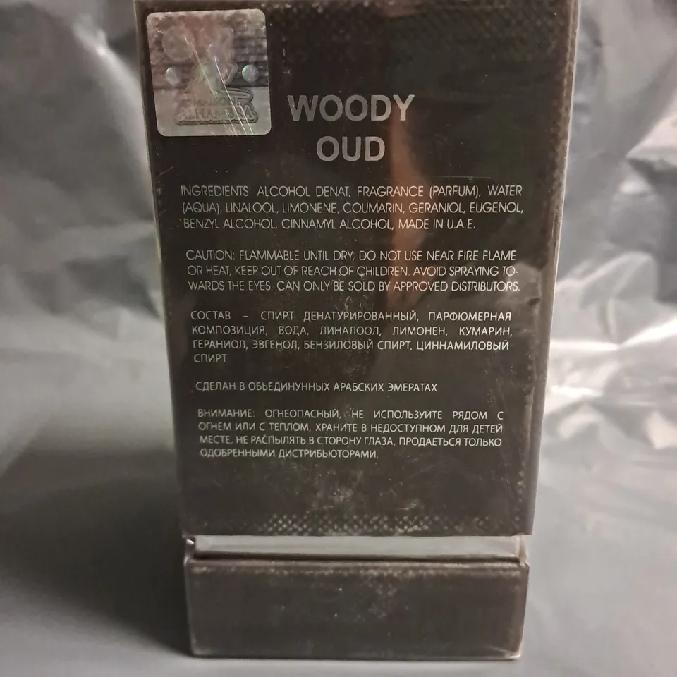 SEALED WOODY OUD EAU DE PARFUM 80ML NATURAL SPRAY