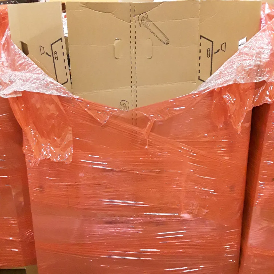 PALLET CONTAINING ASSORTED PRODUCTS INCLUDING CLOTHES DRYING RACK, STORAGE OTTOMAN, GOVEE CEILING LIGHT PRO, ELECTRIC FLOOR HEATING SYSTEM & ADJUSTABLE KNEE IMMOBILIZER