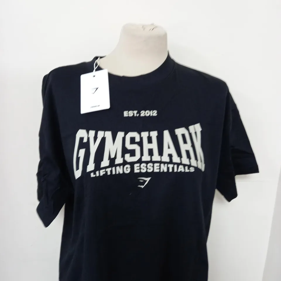 GYMSHARK LIFTING ESSENTIALS OVERSIZED T-SHIRT SIZE S