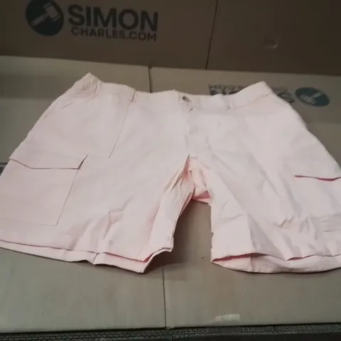 BOXED BRAND NEW APPROXIMATELY 36 JD CARGO SHORTS PEACH SIZE 18