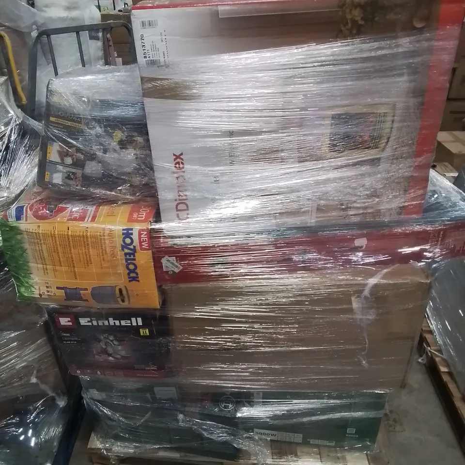 PALLET OF APPROXIMATELY 23 UNPROCESSED RAW RETURN HOUSEHOLD AND ELECTRICAL GOODS TO INCLUDE;