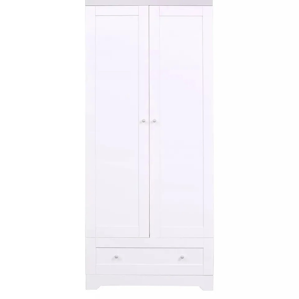 BOXED TUTTI BAMBINI RIO WARDROBE - WHITE/DOVE GREY (2 BOXES) RRP £249.99