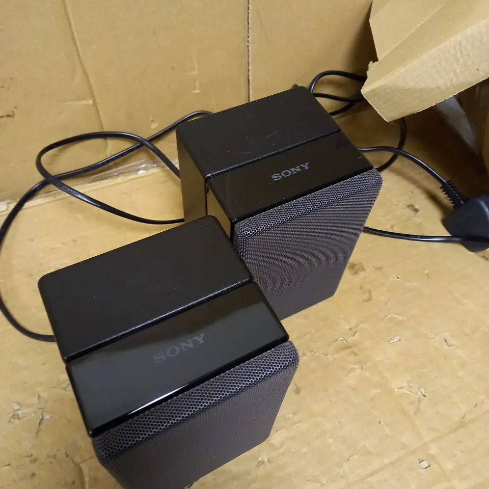 SONY ACTIVE REAR SPEAKERS - BLACK 