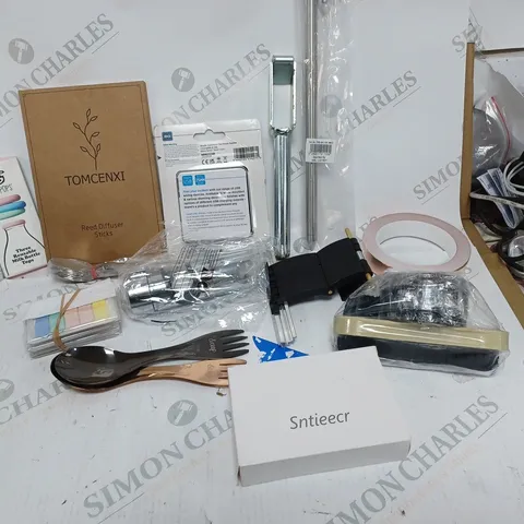 LOT OF HOUSEHOLD ITEMS TO INCLUDE SHOE POLISH, ETC