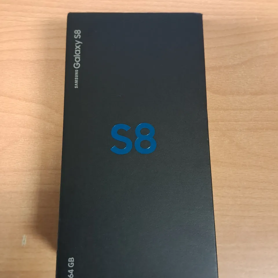 BOXED SAMSUNG GALAXY S8 64GB IN BLACK - SM-G9500