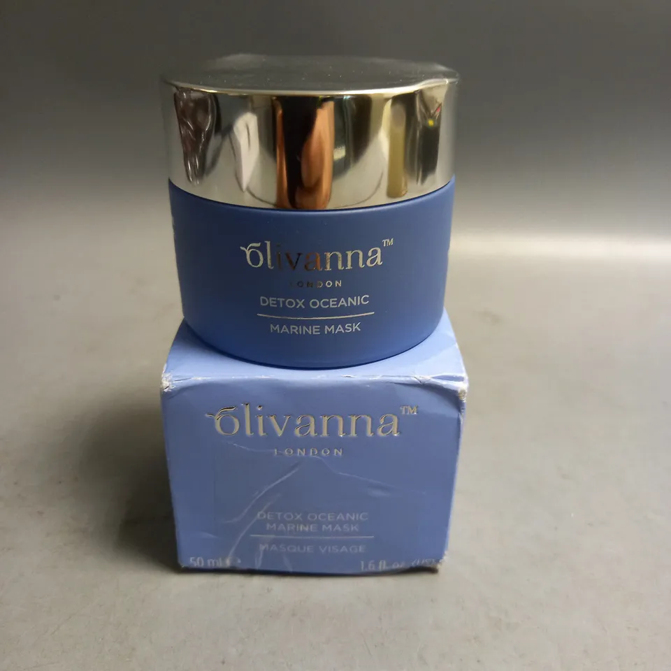 BOXED OLIVANNA DETOX OCEANIC MARINE MASK 50ML