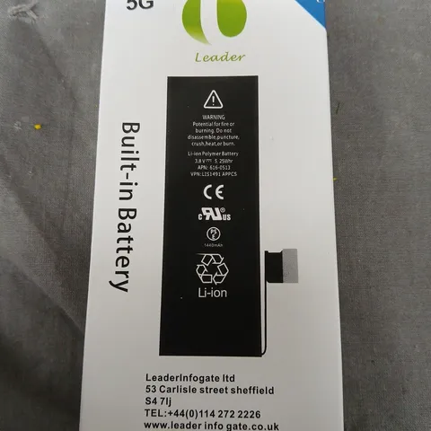 APPROXIMATELY 200 5G BUILT IN BATTERY