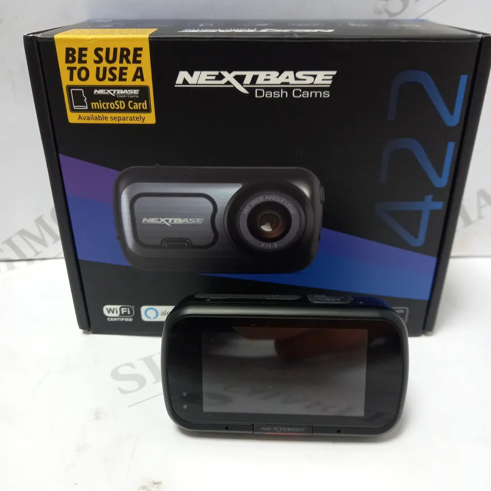 NEXTBASE 422GW DASH CAM - BLACK