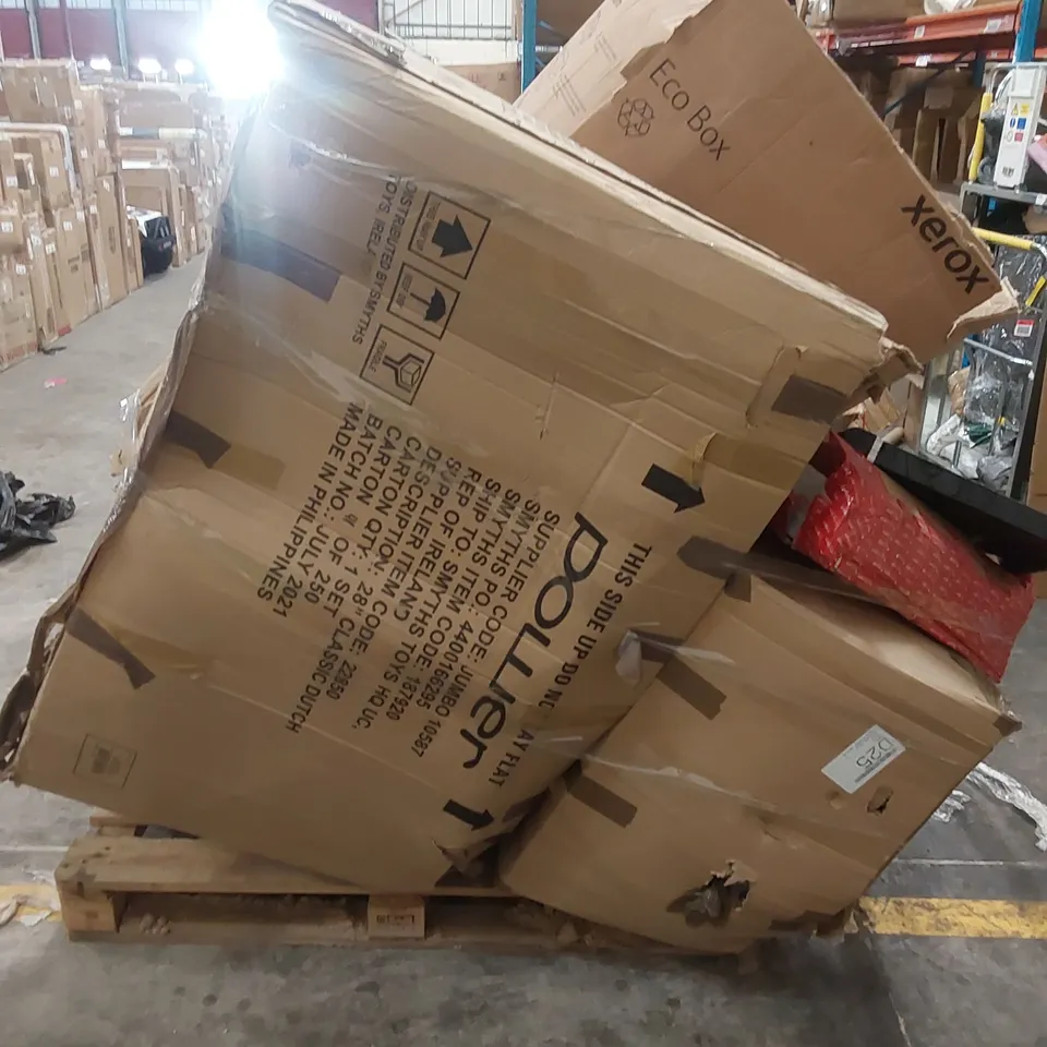 PALLET OF ASSORTED CONSUMER PRODUCTS AND HOUSEHOLD ITEMS