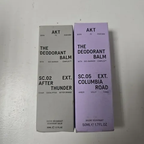 AKT THE DEODORANT BALM – 50ML, BOX OF 2