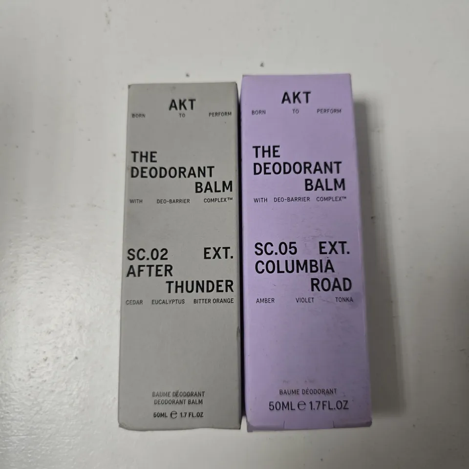 AKT THE DEODORANT BALM – 50ML, BOX OF 2